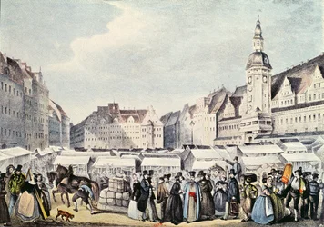 De Leipziger Beurs in 1830