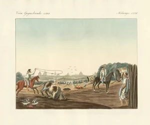 Het zuiden van Matadero, een van de openbare slachthuizen van Buenos Aires