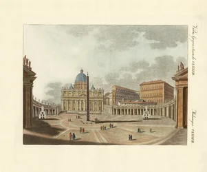 De Sint-Pietersbasiliek in Rome