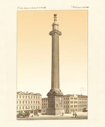 Het monument in Londen