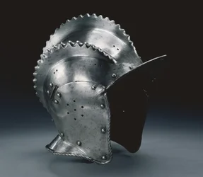 Drievoudige gekamde burgonet, ca. 1560-70