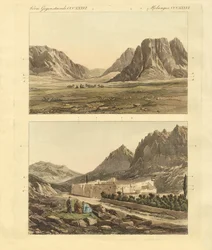 Weg naar de Sinaïberg