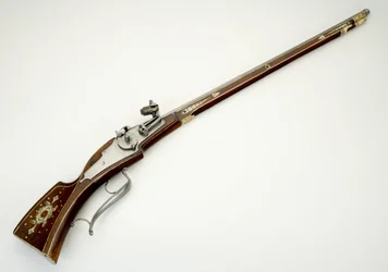 Wheellock-karabijn voor de persoonlijke garde (Trabanten) van Wolf Dietrich von Raitenau, prins-bisschop van Salzburg, c.1590