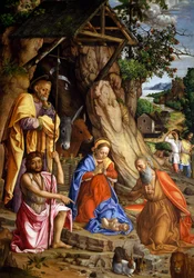 Geboorte met konijnen, ca. 1500