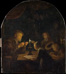 Een Avondschool, ca. 1655-57