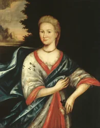 Portret van een Dame, ca. 1710
