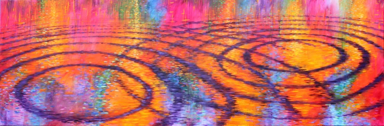 3e Symfonie, 2015 (acryl op doek)