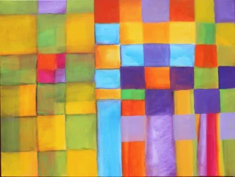 Structuur 31, 2022 (acryl op doek)