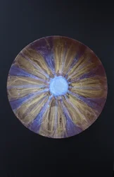 Vessel 34, 2023 (Acryl op bamboeschaal)