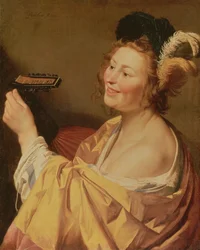 Een Muzikant, 1624