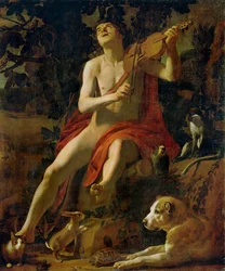 Orpheus (schilderij op doek)