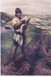 "In een voor in het veld vond de ploeger jou", Verhalen uit de Faerie Queen uitgegeven door George Harrap and Company