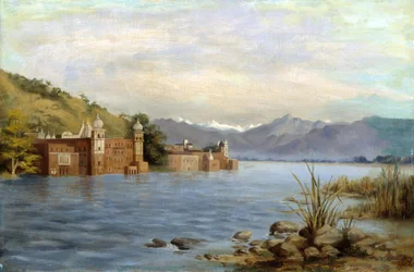 De Ganges bij Hardwar, 1888