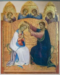 Kroning van de Maagd met engelen, circa 1404