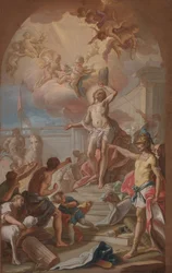 Het Martelaarschap van St. Sebastian, c.1780