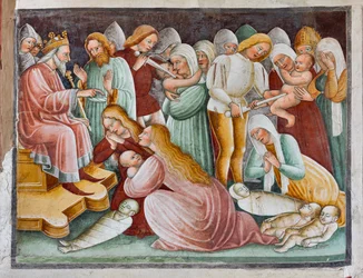 Herodes en de Kindermoord, detail uit het Leven van Jezus
