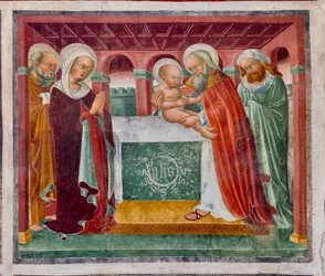 Presentatie van Jezus in de tempel (detail)