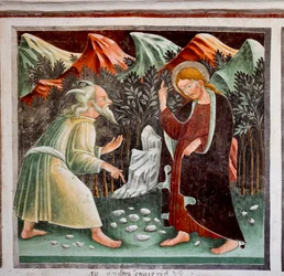 Verleidingen van Jezus (detail)