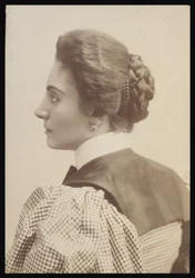 Portret van Gemma Bellincioni (1864-1950) door Giacomo Brogi