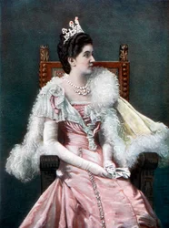 Koningin Elena van Italië, eind 19e eeuw