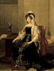 Portret van prinses Marianne van Saksen, vrouw van prins Paluzzo Altieri