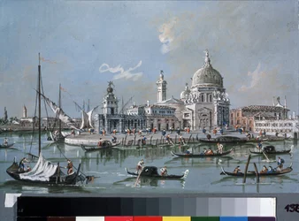 Uitzicht op de Santa Maria della Salute kerk