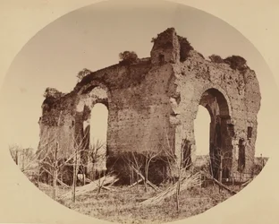 Tempel van Hercules, 1850s