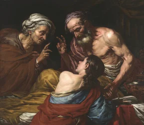 Isaak zegent Jakob