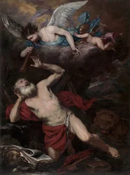 De visioen van St. Jerome, ca. 1660