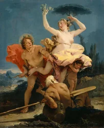 Apollo en Daphne, 1743-1745