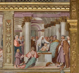 Centrale Schip, Vijfde Noord Span, Presentatie in de Tempel, Gian Francesco Bembo