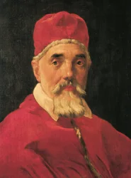 Italië, Rome, Portret van paus Urbanus VIII (Matteo Barberini)