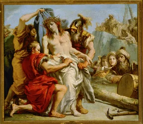De Passie van Christus: Het kleed afbreken