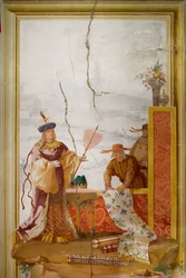De Textielhandelaar, uit de Chinese Kamer in de Foresteria