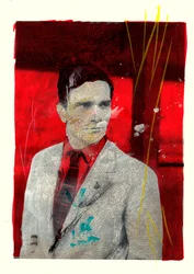 Portret van Pierpaolo Pasolini, 2014 (gemengde techniek)