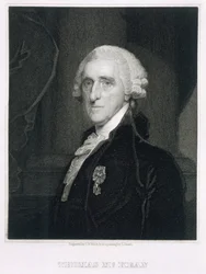 Portret van Thomas McKean, gegraveerd door Thomas B. Welch (1814-74)
