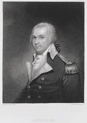 Generaal Henry Lee (1756-1818), gegraveerd door John Francis Eugene PrudHomme (1800-92) naar een kopie van het originele schilderij door James Herring (1794-1867)