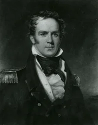 Kapitein Hugh Clapperton, gegraveerd door Thomas Lupton, 1828