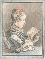 Jong Meisje Leest Héloise en Abélard, 1770