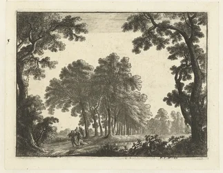 Landschap met Tobias en de engel