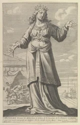 Monime, 1647. Makers: Gilles Rousselet, Abraham Bosse