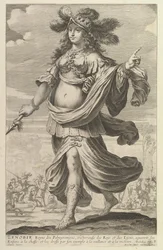 Zénobie, 1647. Makers: Gilles Rousselet, Abraham Bosse