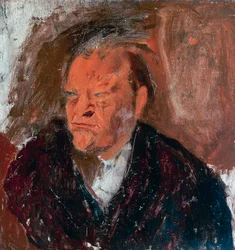 Portret van Giuseppe Ungaretti