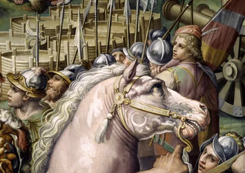 Verovering van Pisa (detail)