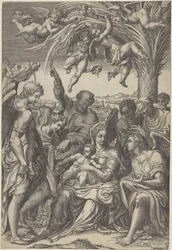 Rust tijdens de vlucht naar Egypte