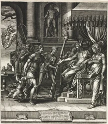 De laster van Apelles, 1560