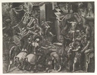 De Val van Troje en de Ontsnapping van Aeneas