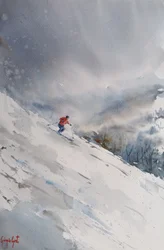 Avontuur op de skipiste