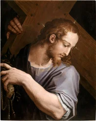 Christus draagt het kruis