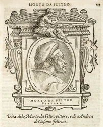 Milaan, Biblioteca Braidense, Vite de piv excellent, Giorgio Vasari 1568, Dead da Felt